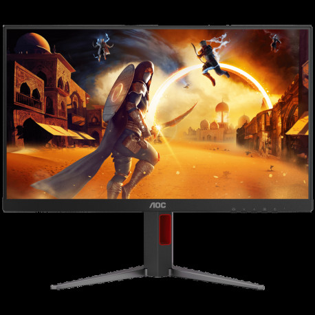 Монитор 23.8" AOC 24G4H IPS, 1920x1080, 200Hz, 0,3ms, 300сd/m, 1000:1, HDR10 | HDMI(2.0), DP(1.4) | HAS, Pivot, Swivel, InPSU, Vesa 100, Black