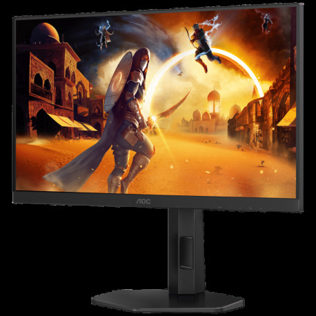 Монитор 23.8" AOC 24G4HX IPS, 1920x1080, 200Hz, 0,3ms, 300сd/m, 1000:1, HDR10 | 2xHDMI(2.0), DP(1.4) | HAS, Pivot, Swivel, InPSU, Speakers, Vesa 100, Black-1