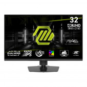 Монитор 31.5" MSI MAG 322URDF E16 Rapid IPS, 3840x2160/1920x1080, 160Hz/320Hz, 0,5ms, 400сd/m, 1000:1, HDR10 | 2xHDMI(2.1), DP(1.4a), 2xUSB2.0 | HAS, Swivel, InPSU, Vesa 100, Black