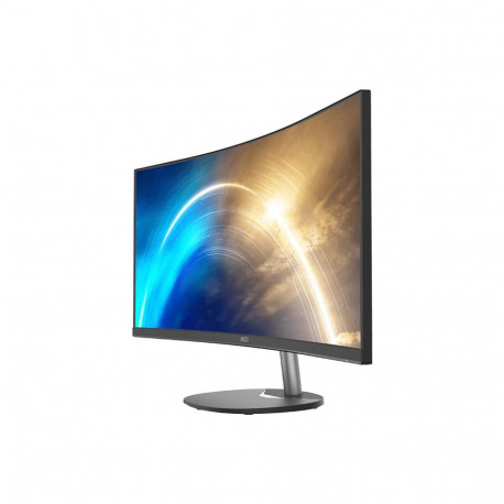 Монитор 34" MSI PRO MP341CQ Curved VA, 3440x1440, 100Hz, 4ms, 300сd/m, 3000:1, HDR | 2xHDMI(2.0b), DP(1.2a) | InPSU, Speakers, Vesa 100, Black-2