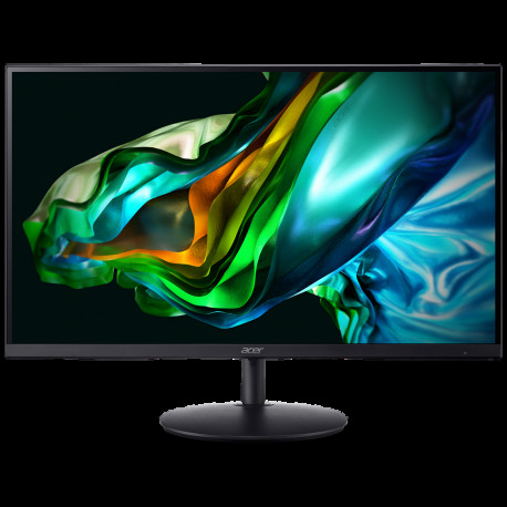 Монитор 27" ACER SH272UG0bmiiphx Black ( IPS, 2560x1440, 1 / 4ms, 250cd, 120Hz, 2xHDMI(2.0) + 1xDP(1.2) + SPK + Audio Out, Speakers 1Wx2, External, sync: FreeSync, hdr: HDR 10, hadj 100, Vesa:75x75, 72% NTSC)-1