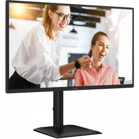 Монитор 27" AOC Q27E4CV IPS, 2560x1440, 120Hz, 4ms, 350сd/m, 1500:1 | HDMI(2.0), DP(1.4), Type-C(PD-90W), 4xUSB 3.2, RJ45 | HAS, Pivot, Swivel, InPSU, Speakers, Vesa 100, Black-4