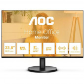 Монитор 23.8" AOC 24B3QA2 IPS, 1920x1080, 120Hz, 1ms, 300сd/m, 1300:1 | VGA, HDMI(1.4), DP(1.2) | InPSU, Speakers, Vesa 100, Black