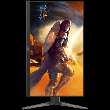 Монитор 23.8" AOC 24G4HA IPS, 1920x1080, 200Hz, 1ms, 300сd/m, 1000:1, HDR10 | 2xHDMI(2.0), DP(1.4) | HAS, Pivot, InPSU, Speakers, Vesa 100, Black/Red-8
