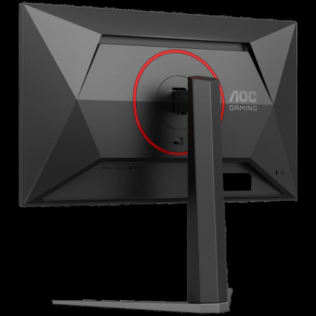 Монитор 23.8" AOC 24G4HA IPS, 1920x1080, 200Hz, 1ms, 300сd/m, 1000:1, HDR10 | 2xHDMI(2.0), DP(1.4) | HAS, Pivot, InPSU, Speakers, Vesa 100, Black/Red-14
