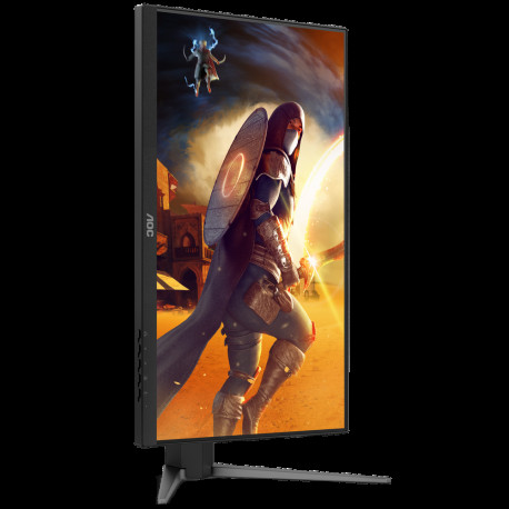 Монитор 23.8" AOC 24G4HA IPS, 1920x1080, 200Hz, 1ms, 300сd/m, 1000:1, HDR10 | 2xHDMI(2.0), DP(1.4) | HAS, Pivot, InPSU, Speakers, Vesa 100, Black/Red-6