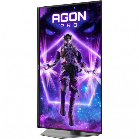 Монитор 31.5" AOC AGON AG326UD QD-OLED, 3840x2160, 165Hz, 0,03ms, 1000сd/m, 1500000:1, HDR10 | 2xHDMI(2.1), DP(1.4), 3xUSB 3.2 | HAS, Pivot, Swivel, InPSU, Speakers, Vesa 100, Black/Grey-6