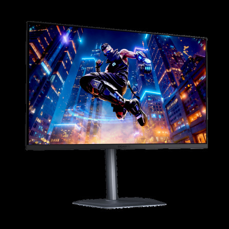 Монитор 31.5" Gigabyte MO32U2 EK Black (31,5 "QD-OLED, 3840 x 2160, 240Hz, 2xHDMI 2.1, DP 1.4, 3xUSB 3.2, USB Type-C (18Вт), 0,03 ms,178°/178°, 250 нит (типичная), 1000 нит (пиковая), 1,5 М:1, Pivot)-2