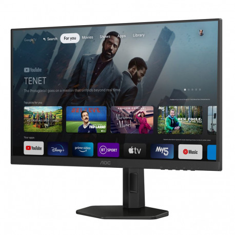 Монитор 27" AOC Q27G4XY VA, 2560x1440, 180Hz, 0,3ms, 450сd/m, 1000:1 | 2xHDMI(2.0), DP(1.4) | HAS, Pivot, Swivel, InPSU, Vesa 100, Black-1