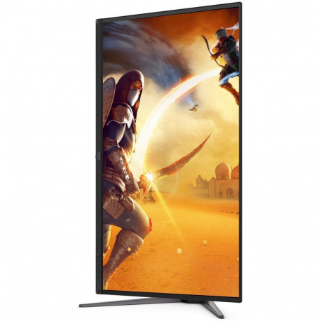 Монитор 26.5" AOC Q27G4ZD QD-OLED, 2560x1440, 240Hz, 0,03ms, 1000сd/m, 1500000:1, HDR10 | 2xHDMI(2.0), DP(1.4), 4xUSB 3.2 | HAS, Pivot, Swivel, InPSU, Vesa 100, Black/Red-5