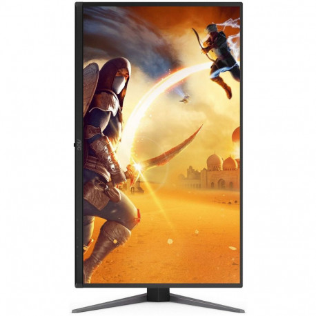 Монитор 26.5" AOC Q27G4ZD QD-OLED, 2560x1440, 240Hz, 0,03ms, 1000сd/m, 1500000:1, HDR10 | 2xHDMI(2.0), DP(1.4), 4xUSB 3.2 | HAS, Pivot, Swivel, InPSU, Vesa 100, Black/Red-3