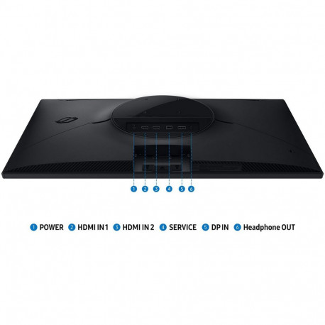 27" Монитор Samsung Odyssey G5 G53F S27FG532EI Black QHD (2560x1440), IPS, 200Hz, HDMIx2+DP-11