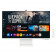 Монитор 32" SAMSUNG S32FM803UI Smart M8 M80F VA, 3840x2160, 60Hz, 4ms, 400сd/m, 3000:1, HDR10 | HDMI(2.0), Type-C(PD-65W), 2xUSB2.0 | HAS, Pivot, ExPSU, Speakers, Vesa 100, White