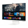 Монитор 32" SAMSUNG S32FM803UI Smart M8 M80F VA, 3840x2160, 60Hz, 4ms, 400сd/m, 3000:1, HDR10 | HDMI(2.0), Type-C(PD-65W), 2xUSB2.0 | HAS, Pivot, ExPSU, Speakers, Vesa 100, White