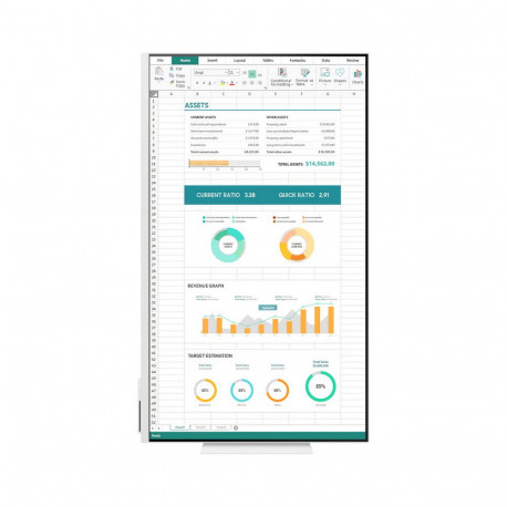 Монитор 32" SAMSUNG S32FM803UI Smart M8 M80F VA, 3840x2160, 60Hz, 4ms, 400сd/m, 3000:1, HDR10 | HDMI(2.0), Type-C(PD-65W), 2xUSB2.0 | HAS, Pivot, ExPSU, Speakers, Vesa 100, White-10