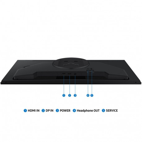 27" Монитор Samsung Odyssey G5 G50F S27FG502EI Black QHD (2560x1440), IPS, 180Hz, HDMI+DP-14
