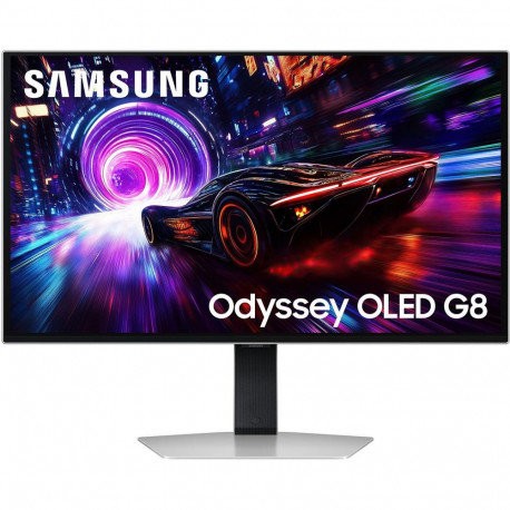 27" Монитор Samsung Odyssey OLED G8 G81SF S27FG812SI Silver UHD (3840x2160), OLED, 240Hz, HDMIx2+DP-2