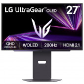 Монитор 26.5" LG 27GX700A-B WOLED, 2560x1440, 280Hz, 0.03ms, 335сd/m, 1.5M:1, HDR10, G-Sync | 2xHDMI(2.1), DP(1.4), 3xUSB3.0 | HAS, Pivot, Swivel, ExPSU, Vesa 100, Black