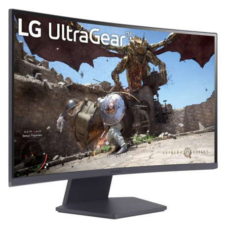Монитор 27" LG 27GS60QC-B Curved VA, 2560x1440, 180Hz, 1ms, 300сd/m, 3000:1, HDR10 | 2xHDMI(2.0), DP(1.4) | HAS, Swivel, ExPSU, Vesa 100, Black-1