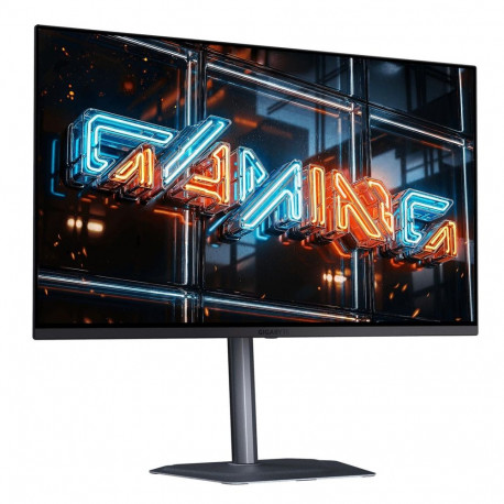 Монитор 31.5" Gigabyte MO32U24 EK Black (31,5 "QD-OLED, 10bits 3840 x 2160, 240Hz, 2xHDMI 2.1, DP 1.4, 3xUSB 3.2, USB Type-C (18Вт), 0,03 ms,178°/178°, 300 нит (типичная), 1000 нит (пиковая), 1,5 М:1, Pivot)-1