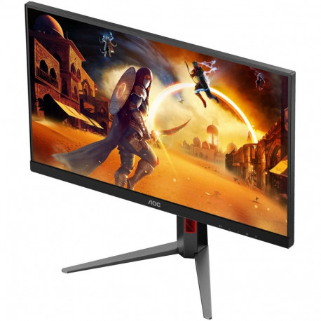 Монитор 27" AOC 27G4HA IPS, 1920x1080, 200Hz, 1ms, 300сd/m, 1000:1, HDR10 | 2xHDMI(2.0), DP(1.4) | HAS, Pivot, Swivel, InPSU, Speakers, Vesa 100, Black/Red-4
