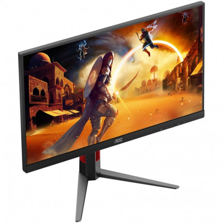 Монитор 27" AOC 27G4HA IPS, 1920x1080, 200Hz, 1ms, 300сd/m, 1000:1, HDR10 | 2xHDMI(2.0), DP(1.4) | HAS, Pivot, Swivel, InPSU, Speakers, Vesa 100, Black/Red-3