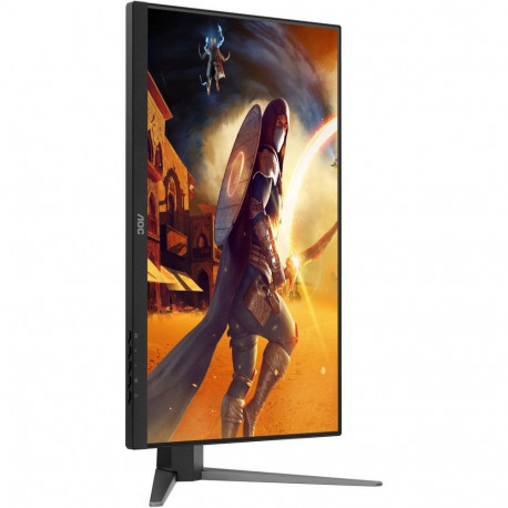 Монитор 27" AOC 27G4HA IPS, 1920x1080, 200Hz, 1ms, 300сd/m, 1000:1, HDR10 | 2xHDMI(2.0), DP(1.4) | HAS, Pivot, Swivel, InPSU, Speakers, Vesa 100, Black/Red-6