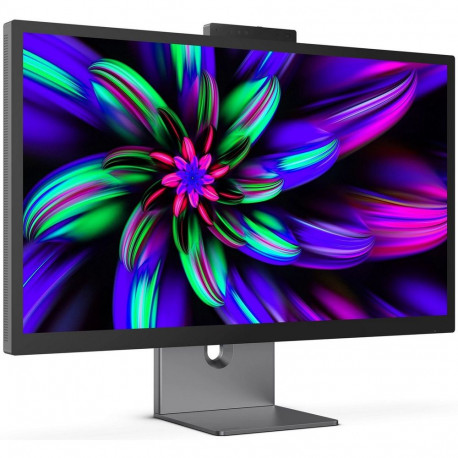 Монитор 27" PHILIPS 27E3U7903 IPS, 5120x2880, 70Hz, 4ms, 500сd/m, 2000:1, HDR10 | HDMI(2.1), DP Out, Type-C, 2xThunderbolt 4 (96W), 4xUSB 3.2, RJ45 | HAS, InPSU, Speakers, Cam, Vesa 100, Black/Grey-2
