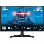 Монитор 27" AOC 27B36X Black IPS, 1920x1080, 144Hz, 4ms, 300сd/m, 1000:1 | DP(1.4) , HDMI(1.4) | ExPSU, Vesa 100, Black