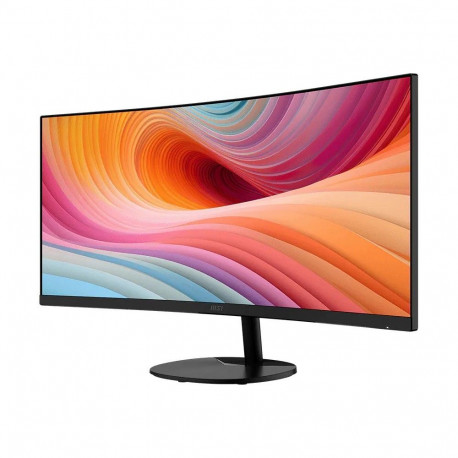 Монитор 34" MSI PRO MP341CQ E12 Curved VA, 3440x1440, 120Hz, 4ms, 300сd/m, 3500:1, HDR | 2xHDMI(2.0b), DP(1.4a) | InPSU, Speakers, Vesa 100, Black-1