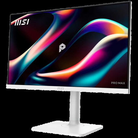 Монитор 27" MSI PRO MAX 271QPHW E14 IPS, 2560x1440, 144Hz, 4ms, 300сd/m, 1500:1, HDR | 2xHDMI(2.0b), DP(1.2a), Type-C(PD-65W), 2xUSB3.2 | HAS, Pivot, Swivel, InPSU, Speakers, Vesa 75, White-2