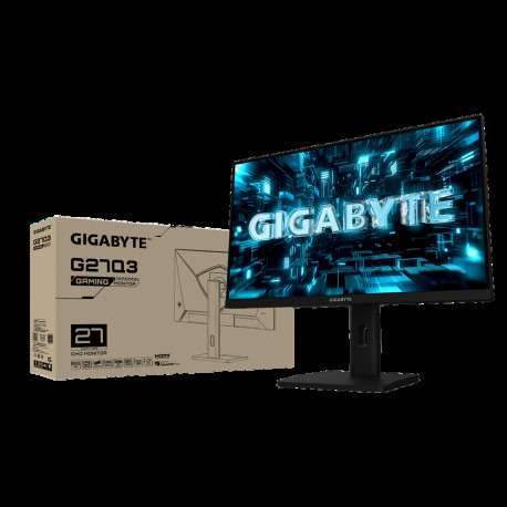Монитор 27" Gigabyte G27Q3 EK Black 27" IPS, 2560 x 1440, 320Hz, 10bit (1.07B), 1ms, 350cd/m, 1300:1, 2xHDMI-2.0, DP-1.4, 1xUSB2.0, Pivot)-7