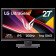 Монитор 27" LG 27G610A-B IPS, 2560x1440, 200Hz, 1ms, 400сd/m, 1000:1, HDR10 | 2xHDMI(2.0), DP(1.4) | HAS, Pivot, Swivel, ExPSU, Vesa 100, Black