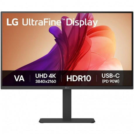 Монитор 31.5" LG 32U720A-B VA, 3840x2160, 60Hz, 5ms, 250сd/m, 3000:1, HDR10 | 2xHDMI(2.0), DP(1.4), Type-C(PD-90W), 2xUSB3.0 | HAS, Swivel, ExPSU, Speakers, Vesa 100, Black-9