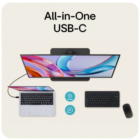 Монитор 31.5" LG 32U720A-B VA, 3840x2160, 60Hz, 5ms, 250сd/m, 3000:1, HDR10 | 2xHDMI(2.0), DP(1.4), Type-C(PD-90W), 2xUSB3.0 | HAS, Swivel, ExPSU, Speakers, Vesa 100, Black-14