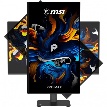 Монитор 26.5" MSI PRO MAX 271UPX12G QD-OLED, 3840x2160, 120Hz, 0,03ms, 250сd/m, 1500000:1 | 2xHDMI(2.1), DP(1.4a), Type-C(PD-15W) | HAS, Pivot, Swivel, InPSU, Speakers, Vesa 100, Black-3