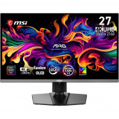 Монитор 26.5" MSI MAG 272UP QD-OLED E16 QD-OLED, 3840x2160, 165Hz, 0,03ms, 250сd/m, 1500000:1, HDR | 2xHDMI(2.1), DP(1.4a), Type-C(PD-15W) | HAS, Pivot, Swivel, InPSU, Vesa 100, Black