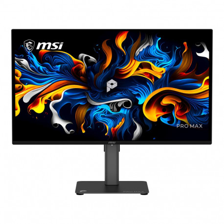 Монитор 26.5" MSI PRO MAX 271QPX14G QD-OLED, 2560x1440, 144Hz, 0,03ms, 250сd/m, 1500000:1 | 2xHDMI(2.1), DP(1.4a), Type-C(PD-15W) | HAS, Pivot, Swivel, InPSU, Speakers, Vesa 100, Black-1