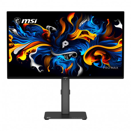 Монитор 26.5" MSI PRO MAX 271QPX14G QD-OLED, 2560x1440, 144Hz, 0,03ms, 250сd/m, 1500000:1 | 2xHDMI(2.1), DP(1.4a), Type-C(PD-15W) | HAS, Pivot, Swivel, InPSU, Speakers, Vesa 100, Black-4
