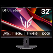 Монитор 31.5" LG 32G600A-B Curved VA, 2560x1440, 180Hz, 1ms, 300сd/m, 3000:1, HDR10 | 2xHDMI(2.0), DP(1.4) | HAS, Swivel, ExPSU, Vesa 100, Black