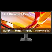 Монитор 34" LG 34U620B-B Curved VA, 3440x1440, 144Hz, 5ms, 300сd/m, 3000:1, HDR10 | 2xHDMI(2.0), DP(1.4) | HAS, ExPSU, Vesa 100, Black