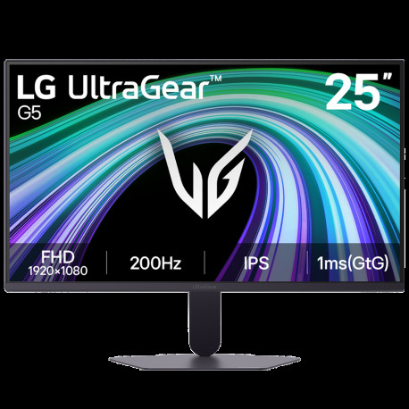 Монитор 24.4" LG 25G523B-B IPS, 1920x1080, 200Hz, 1ms, 300сd/m, 1000:1, HDR10 | 2xHDMI(2.0), DP(1.4) | ExPSU, Vesa 100, Black