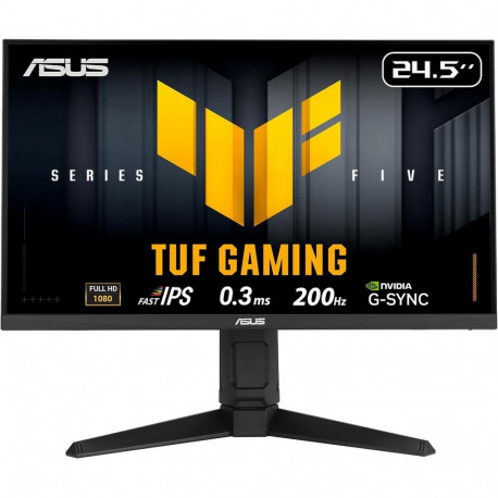Монитор 24.5" ASUS VG259QL5A Fast IPS, 1920x1080, 200Hz, 1ms, 300сd/m, 1000:1, HDR10 | 2xHDMI(2.0), DP(1.4) | HAS, Pivot, Swivel, InPSU, Speakers, Vesa 100, Black