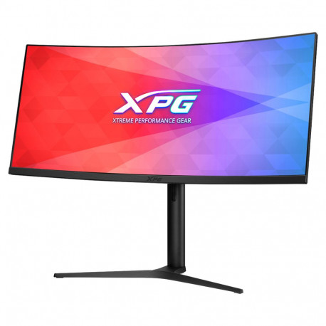 Монитор 34" XPG RIFT R34WXC Black (VA (Curved), 3440x1440, 21:9, 8bits, 200Hz, 350cd/m, 1ms, 4000:1, 2хHDMI2.0, 2хDP1.4, HAS, Vesa 75х75 )-2