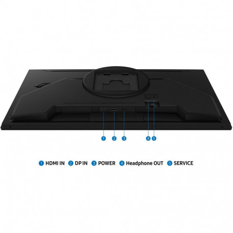 Монитор 25" SAMSUNG S25HG400EI Odyssey Neo G4 IPS, 1920x1080, 300Hz, 1ms, 300сd/m, 1000:1, HDR10 | HDMI(2.0), DP(1.2) | HAS, Pivot, Swivel, ExPSU, Vesa 100, Black-16