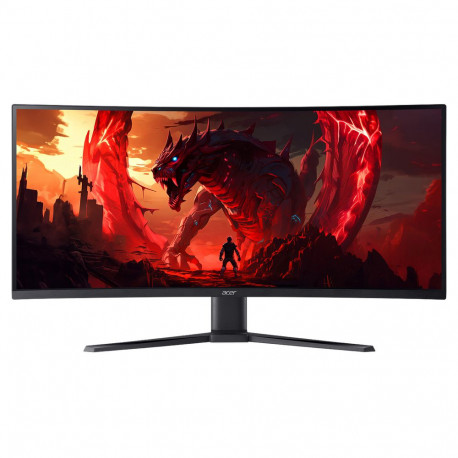 Монитор 34" ACER Nitro XZ340CURX2bmiipphx Black (VA, изогнутый, 3440x1440, 200Hz, 1 ms, 178°/178°, 350 cd/m, 3000:1, +2xHDMI 2.1, +2DisplayPort 1.4, +MM, 5Wx2 , hadj 100)-3