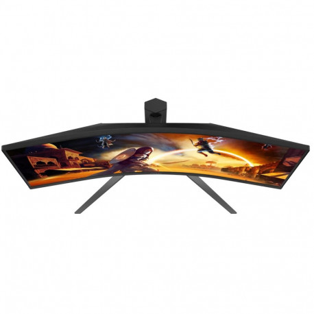 Монитор 34" AOC CU34G4H Black (3440x1440, Fast VA, 200Hz, 80M:1, 300cd, 1ms, 2xHDMI 2.0, DP 1.4, H. adj 130mm, VESA, Speakers 2х5Вт, InPSU, Black-6