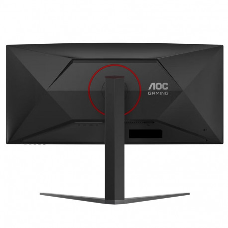 Монитор 34" AOC CU34G4H Black (3440x1440, Fast VA, 200Hz, 80M:1, 300cd, 1ms, 2xHDMI 2.0, DP 1.4, H. adj 130mm, VESA, Speakers 2х5Вт, InPSU, Black-14