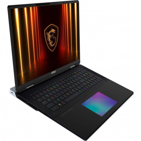 Ноутбук MSI Titan 18 HX AI A2XWJG-206RU Intel Core Ultra 9 285HX/64Gb (2*32 D5)/SSD4Tb/RTX5090 24Gb (175W)/18"/IPS/MiniLED/WQUXGA/3840x2400/120Hz/Win11/RJ-45/Black/3.6kg-1