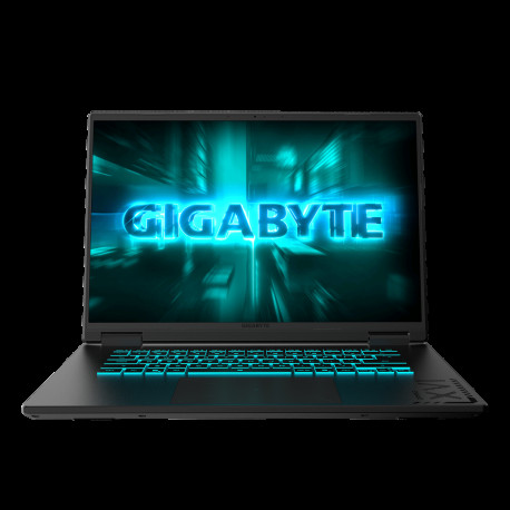 Ноутбук Gigabyte Gaming A16 GA63H AMD Ryzen 7 260/16Gb (1*16 D5)/SSD512Gb/RTX5050 8Gb (85W)/16"/IPS/WUXGA/1920x1200/165Hz/NoOS/RJ-45/Black/2.2kg